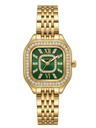 ساعة جلنار ذهبي ميناء اخضر GC2003G-GR
