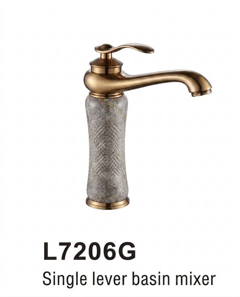 خلاط مغسلة كلاسيكي بمقبض واحد L7206G